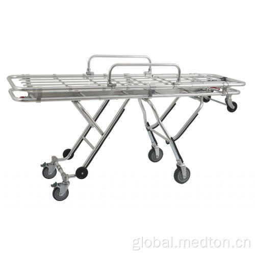 Aluminum Ambulance Stretcher Cot First Aid Folding Ambulance Emergency Stretcher Bed Supplier